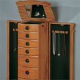 thumbnail image 4 of Coaster 6 Drawer Traditional Jewelry Armoire in Honey, 4 of 4