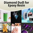 thumbnail image 2 of Set de purpurina BALTIC DAY Diamond Dust de 6 colores para resina, 2 of 9
