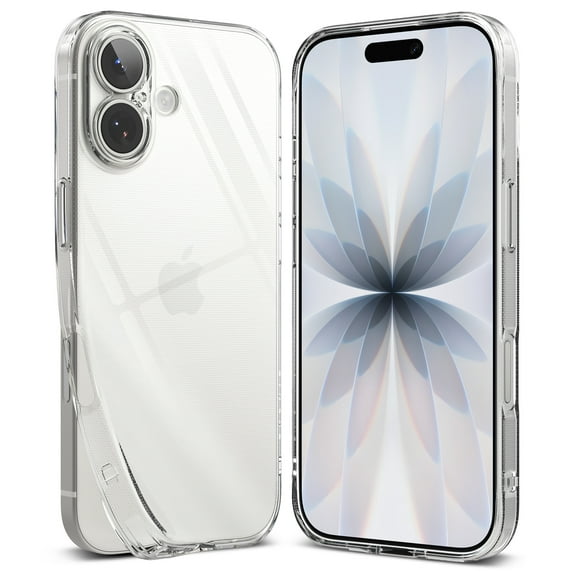 Ringke Air [Ultra Lightweight] for iPhone 17 Case, Slim Transparent Shockproof Anti-Scratch Cover - Clear