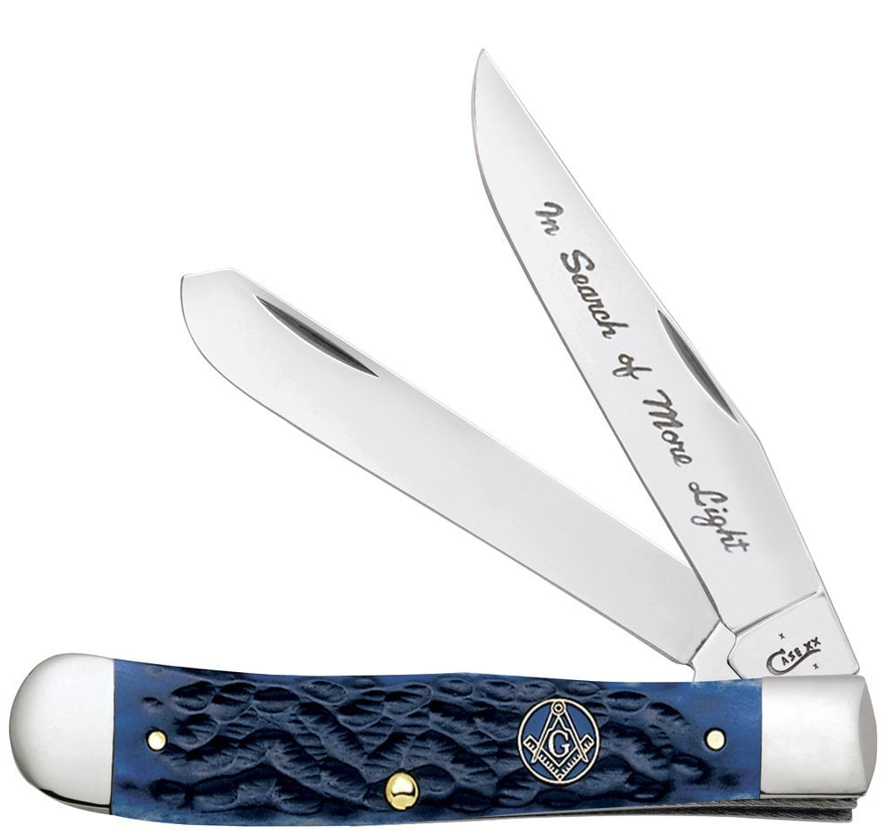 Case Masonic Trapper Pocket Knife