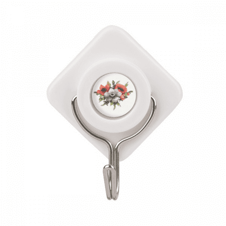 

Flowers Painting Corn Adhesive Wall Hooks Hanging Self Sticky
