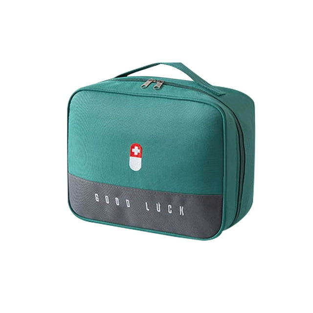 SMihono Closet Organizers et Rangement pour Vêtements Trousse de Premiers Secours Portable, Sac de Rangement de Voyage, avec Mini Sac de Fournitures Médicales, Adapté pour Randonnée en Plein Air en Famille, Véhicule Récréatif, Bureau et Lieu de Travail