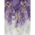 thumbnail image 2 of Robbins, Nikki 25x32 Gold Ornate Wood Framed with Double Matting Museum Art Print Titled - Cascading Purple, 2 of 4