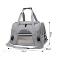 thumbnail image 4 of Sac pour Chien, Sac de transport pour Animaux, Gris, 4 of 8