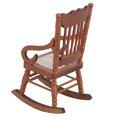 thumbnail image 2 of Chaise à Bascule pour Maison de Poupée, Chaise Réaliste Simulée, Ferme, Robuste, Compacte et Portable pour Maison d'Enfants, Collectionneur pour Jardin d'Enfants, 2 of 8