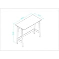 thumbnail image 2 of Practical Computer Desk Black, 2 of 5