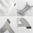 thumbnail image 3 of Soporte de almacenamiento vertical de aleación de aluminio para computadora portátil de escritorio, base para tableta, soporte doble para disipación de calor, 3 of 5