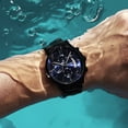 thumbnail image 3 of Reloj luminoso multifuncional para hombre Reloj de cuarzo con tres ojos y seis manecillas de moda, 3 of 4