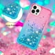 thumbnail image 4 of Funda para iPhone 14 PRO MAX Transparente con Brillos Carcasa Protectora Antigolpes con Glitter Brillante, 4 of 5