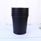 thumbnail image 5 of 5 macetas redondas de plástico grueso para flores, para cultivar árboles, para jardín, balcón (color negro, capacidad de 1 galón), 5 of 7