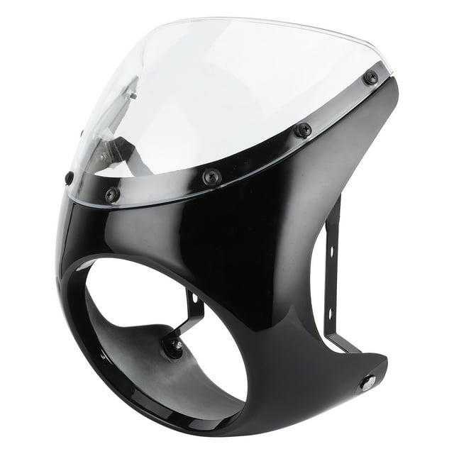 Headlight Fairing Wind Deflectors Windshield Fairing Motorcycle Windscreen Motorbike Accessories 7in Headlight Fairing Wind Deflector Windshield Universal For Motorcycle