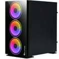 thumbnail image 2 of HAJAAN BREEZE PC de Bureau Gaming, Processeur Intel Core i5 11400F jusqu'à 4.40GHz, Radeon RX 580 8 Go, 1 To NVME SSD, 16 Go DDR4 RAM 3200, Wi-Fi, Bluetooth, Windows 11 Pro, 2 of 5