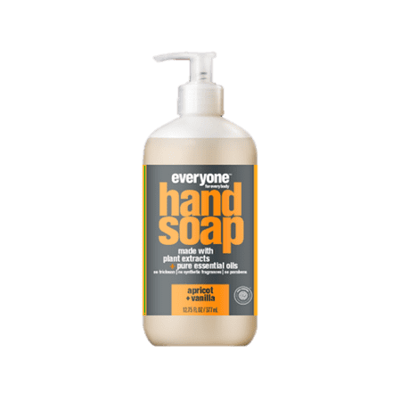 - Everyone Liquid Hand Soap, Triclosan-Free, Apricot & Vanilla, 12.75 Oz