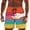 hgg094-Multicolor, variant on Yaoyar Mens Swim Trunks Funny Summer Casual Quick Dry Beach Shorts Elastic Waist Drawstring Vacation Shorts with Pockets