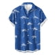 thumbnail image 1 of Camisetas de Lino para Hombres Vintage Bowling Manga Corta Cuello Cubano, Retro Playa Y Verano Hombre Manga Corta Botón Abajo Camisetas, 1 of 6
