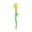Yellow, variant on Taotanxi Soft And Colorful Toy Flowers - For Gifts Decorations And Play Available In Two Sizes Great For All Ages Easy To Clean Lightweight And Portable