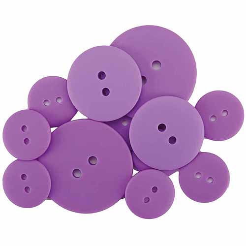 Favorite Findings Matte Buttons, 11/Pkg