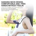 thumbnail image 2 of Mistaha Mini Portable Fan Handheld Fan Rechargeable Small Desk Fan 5 Speeds 90° Foldable Battery, 2 of 8