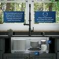 thumbnail image 2 of Karran Usa WS-34-PK1 Elite Workstation 27" Undermount Single Basin Stainless Steel Kitchen, 2 of 6