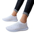 thumbnail image 2 of EKVAHL Orthopedic Sneakers for Women Good Arch Breathable Fashion Walking Loafers Mesh Lightweight Comfortable Non-Slip Shoes Soft Sole Casual Vacation Summer Sneaker Shoes, 2 of 8
