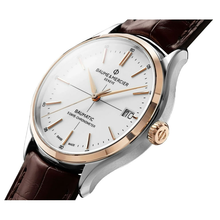 Baume & mercier cheap clifton baumatic cosc