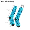 thumbnail image 5 of Balery World Turtle Day Printed Novelty Socks Men's Women's Crew Socks Sports Socks Knee High Socks Cotton Socks Quirky and Cool Socks, 5 of 9