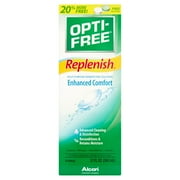 Opti-Free Replenish Enhanced Comfort Multi-Purpose Disinfecting Solution, 12 Fl. Oz.