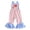 Red, variant on My First Mothers Day Baby Girl Outfit Cute Letter I Love My Mama Embroidery Sleeveless Bell Bottom Romper Jumpsuit (Blue, 3-4 Years)
