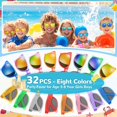 thumbnail image 2 of Kids Sunglasses Bulk Party Favors - 24 Packs Boys Girls Sunglasses for Kids Age 3-8 with UV 400 Protection, Neon Sunglasses for Kids Birthday Party, 2 of 6