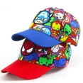 thumbnail image 2 of Gorra de béisbol de superhéroes de Disney para niños, gorro bordado de lona con estampado de dibujos animados, Spiderman, Marvel, protector solar Fivean unisex, 2 of 2