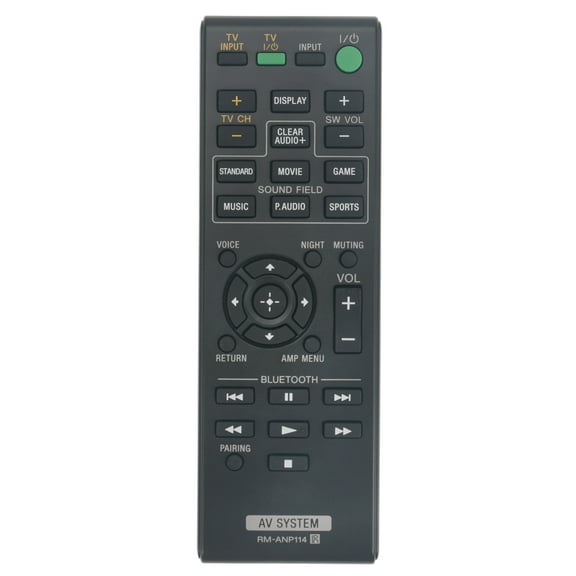 New Remote Control RM-ANP114 for Sony soundbar Sound Bar HT-CT37 HT-CT380 HT-CT770 HT-CT780