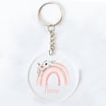 thumbnail image 1 of Llaveros acrílicos personalizados con nombre de arcoíris, llaveros personalizados para amigos, amantes, profesores, mamá, regalo de recuerdo de fiesta, 1 of 4