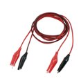 thumbnail image 1 of Unique Bargains Home Plastic Insulation Cover Dual Side Tester Alligator Clip Cable 36.2' length, 1 of 1