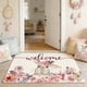 thumbnail image 4 of Uuiauoio Easter Doormat Spring Bunny Door Mat Indoor Outdoor Entrance Floor Mats Spring Kitchen Home Seasonal Decor Rugs Non-Slip Rubber Mats 23.62x15.74 in, 4 of 6