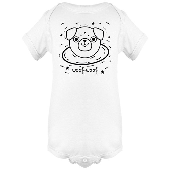 Woof-Woof Planet Dog Bodysuit Baby's -Image by Shutterstock