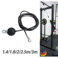 thumbnail image 3 of 1* Fitness Steel Wire Rope Kit DIY Weight Multi Gym Cable Exercise Pulley,5mm DE, 3 of 6