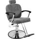 thumbnail image 1 of Sillon Silla Barberia Nanofort Estetica Clasica 360° Moderna Gris, 1 of 5