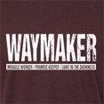 thumbnail image 5 of Wild Bobby Waymaker Inspirational/Christian Men Premium Tri Blend Tee, Cardinal, Small, 5 of 5