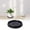 Black, variant on Xwjun Plant Drainage Tray Plant Water Catcher Tray Ceramic Plant Saucer For Outdoors Plant Pot Decorative Round Flower Pot Saucer Plant Water Tray Plant Pot Tray 7.08 Inch Blue