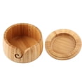 thumbnail image 1 of Support de Fil, Bol de Fil de Bambou Durable, Fermement pour Articles Tricotés Fil Textile, 1 of 8