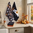 thumbnail image 4 of RITZ 100% Cotton Halloween Kitchen Towels, Set of 4, Ghostly Dog Dish Towels Set, 4 of 6