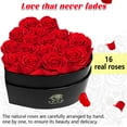 thumbnail image 3 of Caja con forma de corazón Preserved Roses Forever Flowers, 16 unidades, 3 of 7