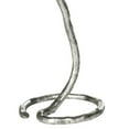 thumbnail image 4 of SAFAVIEH Mina Modern Silver Foil Petal Side Table, Silver, 4 of 5