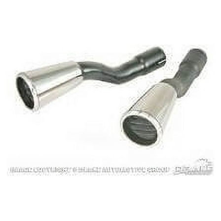 Scott Drake C5ZZ-5255-PRo 1965-1966 GT Exhaust Trumpets Pair