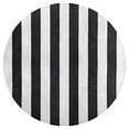 thumbnail image 3 of Black And White Vertical Stripes Round Carpet Circle Rug Outdoor Patio Area Rug Washable Large Area Rugs Hallway Room Decor Fitness Mats, 3 of 8