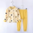 thumbnail image 2 of Zshosam Fall Baby Girl Clothes Girls Clothing Sets 2 Pieces Cute Long Sleeve Top & Pants Outfit Fall Girls' Pant Sets Size 13T 14T,(Light Yellow 13-14 Years), 2 of 6