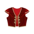 thumbnail image 1 of Doomiva Gilet de Conte de Fées pour Garçons Thème Carnaval Fête Jeu de Rôle Rouge 10, 1 of 5