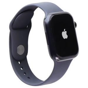 Apple montre Series 7 (A2474) GPS Seulement - 45mm Midnight Al/Midnight Sport Band (utilisé)