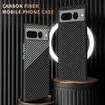thumbnail image 6 of for Google Pixel 7 Pro Phone Case,Slim Hard PC + Soft TPU Lightweight Anti-Scratch Shock Absorption Carbon Fibre Durable Protective Case Wireless Charing Cover for Google Pixel 7 Pro, Blackred, 6 of 7