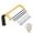 Yellow, variant on Mini Metal Mitre Box and Saw Set, 6 Inch Extra Fine Cut Hand Saw with 2 Hacksaw Replacement Blades & Gloves for Crafts, Hobby Projects, Cutting Wood, Soft Metal (Red)